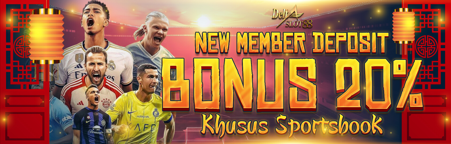 BONUS NEW MEMBER 20% SPORT