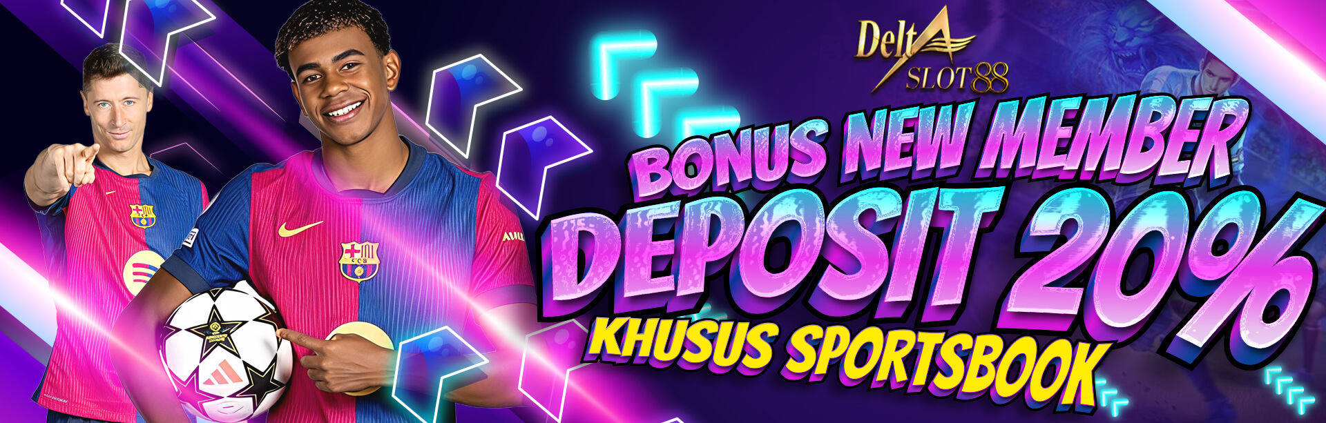 BONUS NEW MEMBER 20% SPORT