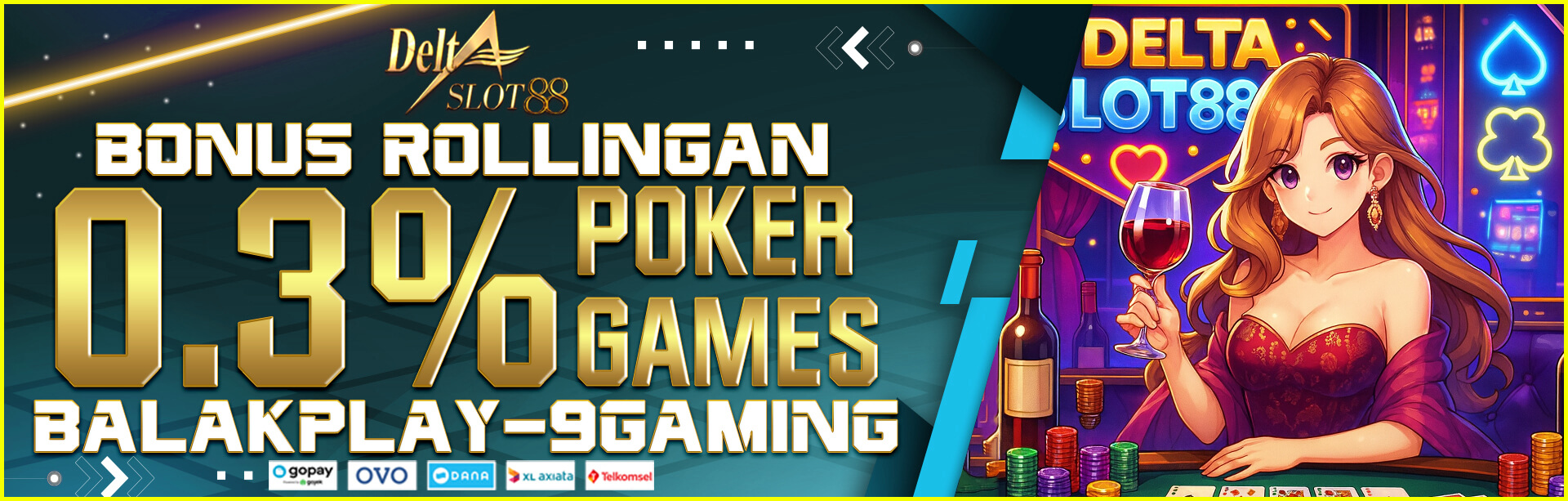 BONUS ROLLINGAN POKER