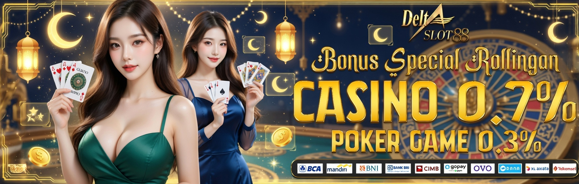 BONUS SPECIAL ROLLINGAN CASINO 0.7%