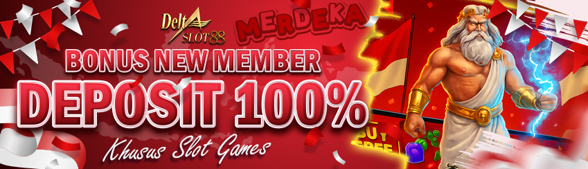 BONUS NEW MEMBER SLOTS 100%