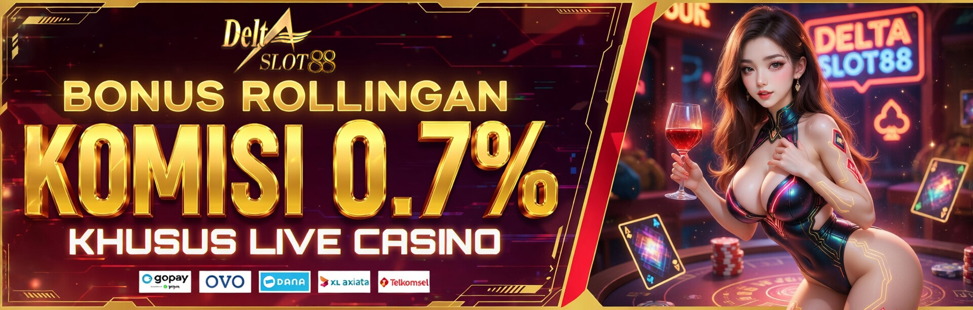 BONUS SPECIAL ROLLINGAN CASINO 0.7%