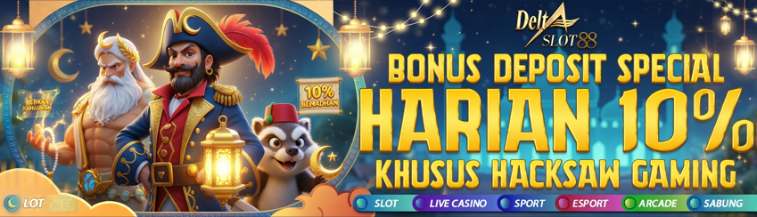 BONUS DEPOSIT HACKSAW GAMING
