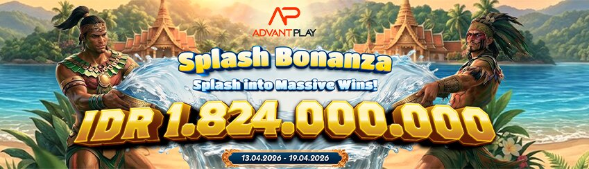 ADVANTPLAY - SPLASH BONANZA! HUJAN UANG