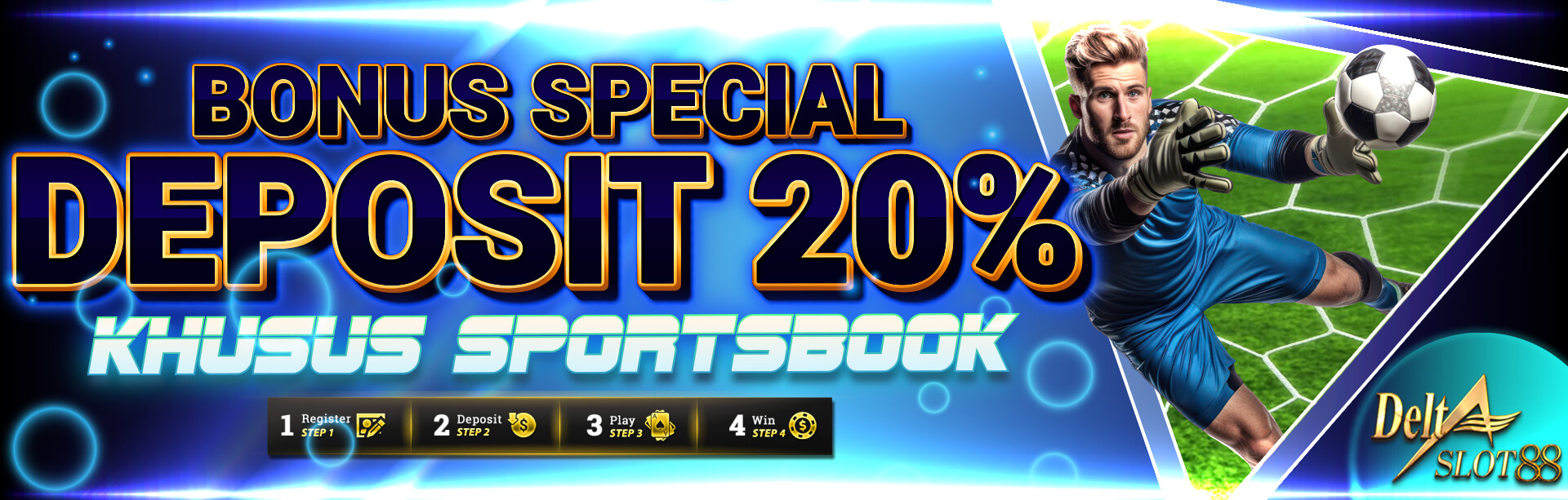 BONUS NEW MEMBER SPORT 20%