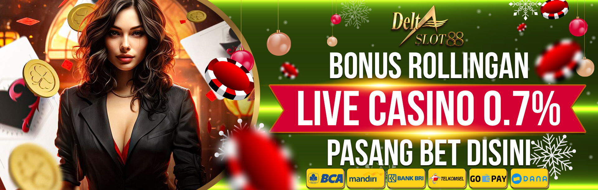 BONUS ROLLINGAN LIVE CASINO